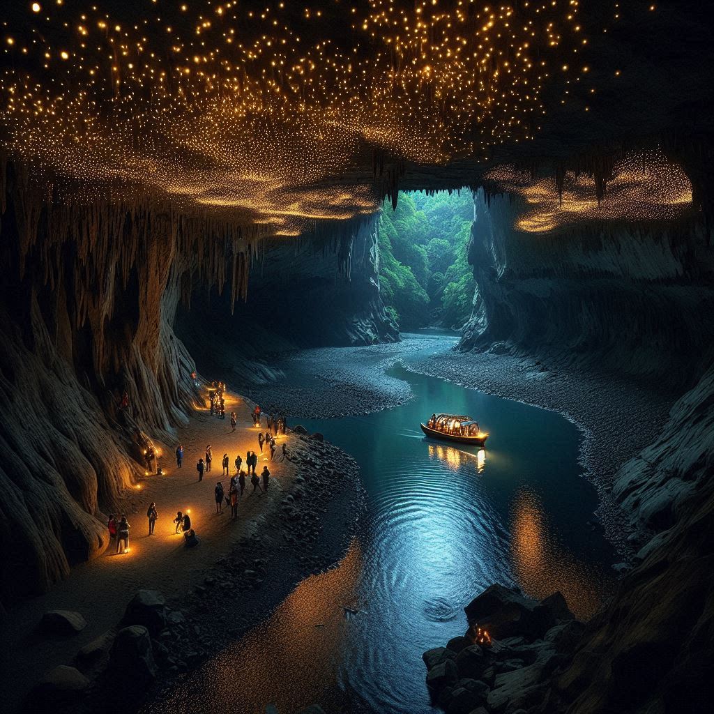 Las Cuevas de Waitomo (Nueva Zelanda)
